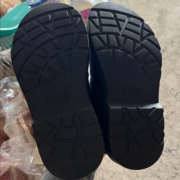 UGG Kids Black Boots - Picture 4 of 11